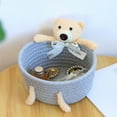 thumbnail image 2 of SDFGTstore Adorable Cotton Rope Hand Knitted Storage Container for Various Household Goods, 2 of 21