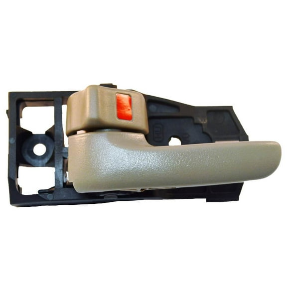 PT Auto Warehouse TO-2570E-LH - Inner Interior Inside Door Handle, Beige/Tan (Ivory) - Driver Side Fits select: 1998-2002 TOYOTA LAND CRUISER