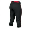 thumbnail image 2 of Easton Women's Prowess Piped Pant | Black/Red | XXL, 2 of 2