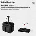 thumbnail image 4 of BAOPAI Professional Garden Tool Organizer Bag with Hard Bottom Large Opening and Side Pockets Hanging Loops for Camping Outdoor Storage and Organization, 4 of 7