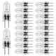 thumbnail image 3 of 20 Pcs G4 Halogen Bulbs,20W 12V Halogen Light Bulbs 2 Pin Clear Lamp Bulb,for Cooker Lighting,Signa, 3 of 5