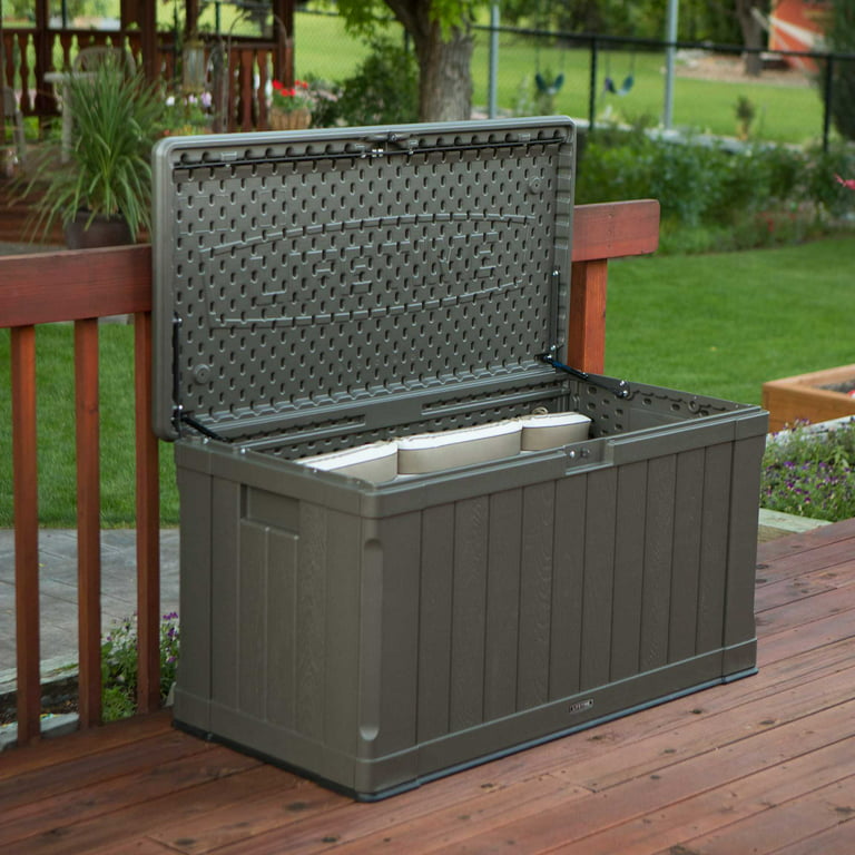 Lifetime 116-Gallon Outdoor Storage Deck Box