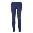 thumbnail image 1 of Leggings deportivos para mujer Empalme de malla Gimnasio Fitness Legging delgado Ropa deportiva Pantalones de yoga Azul oscuro L, 1 of 8