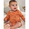 thumbnail image 2 of Gerber Gender Neutral Long Sleeve Onesies, 6-Pack, Sizes Newborn - 18 Months, 2 of 20