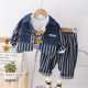 thumbnail image 1 of Conjuntos de ropa para niños Bebés Niños Primavera Otoño Ropa de mezclilla Conjunto lindo de tres piezas Chaleco de vaquero Abrigo Traje para niños Chaqueta + Top + Pantalones 12-18M (Tag80) Gao Jinjia LED, 1 of 2