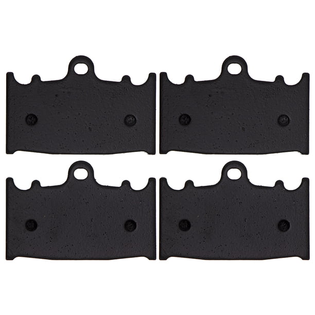 Niche Brake Pad Set for Kawasaki Ninja ZX6R Organic Motorcycle 2