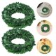 thumbnail image 1 of Houderco 5Ud Tira De Vid Artificial Verde Para De Bodas Y Hogar Con Hojas Simuladas Realistas, 1 of 6