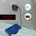 thumbnail image 2 of 5Core Wireless Phone Charging Pad 15W Qi-Certified Fast Charger Mat Cargador, 2 of 29