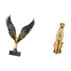 thumbnail image 5 of Figura de de resina, estatua hecha a mano, escultura de , adorno decorativo abstracto, artesanía de mesa para sala de estar, dormitorio, o, 5 of 8