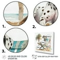 thumbnail image 3 of Designart Dog Lounging On The Beach With Sunglasses II Canvas Wall Art, 3 of 5