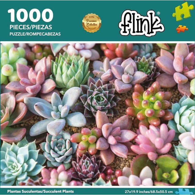 ROMPECABEZAS DE PLANTAS SUCULENTAS