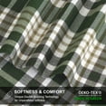 thumbnail image 4 of Ruvanti Flannel Sheets Twin XL Size 4 Pcs - 100% Cotton Double Brushed Bed Sheets, Deep Pockets 16 Inches, All Seasons Breathable, Extra Soft & Comfy Twin XL Sheet Sets, Olive Brown, 4 of 7