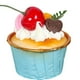 thumbnail image 2 of 6 uds., Cupcake falso Artificial, modelo decorativo de simulación de Cupcake para exhibición, decoración de cocina, accesorios de fotografía, 2 of 14