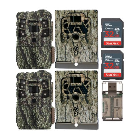 Browning Command Ops Elite 22 Trail Camera w/Camera Security Box Bundle (2-Pack)