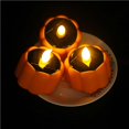 thumbnail image 2 of Billuyoard 6 uds luces de linterna solar velas luces impermeable recargable parpadeante lámpara LED solar electrónica luz nocturna iluminación exterior Iluminación navideña Billuyoard HA012925-00, 2 of 6