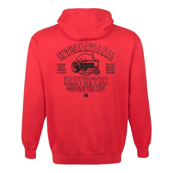 IH Western Look - CASE IH International Harvester Men's Pullover Hoodie
