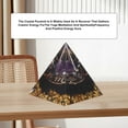 thumbnail image 3 of Pyramide, pyramide d'Orgone de 2 Po pour Énergie Positive, Petite Pyramide de Guérison Générateur d'Énergie Portive, Pyramide d'Orgonite pour Résister au Stress, Cadeau pour Hommes Femmes, 3 of 8