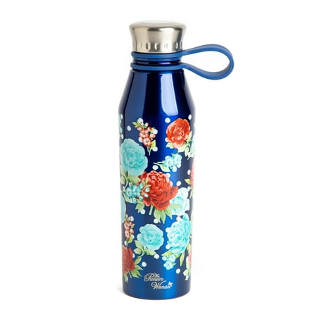 The Pioneer Woman® 18oz Double Wall Vacuum Insulated Stainless Steel Water Bottle - Navy