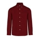 thumbnail image 1 of Camisa de Gabardina Manga Larga para Caballero, Color Vino, Talla Extra Grance, 50% Algodón y 50% Poliéster. Yazbek C0607, 1 of 3