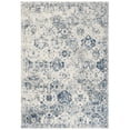 thumbnail image 3 of SAFAVIEH Area Rug 6'7"x9'2" - Madison Collection - Transitional Modern Design, White & Royal Blue, Non-Shedding & Easy Cleaning, Ideal for Living Room, Bedroom, Dining Space (MAD611C), 3 of 17