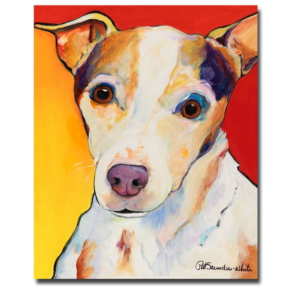 Trademark Art "Polly" Canvas Wall Art by Pat Saunders-White