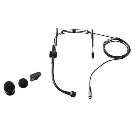 Shure SM39 Wireless Cardioid Headworn Microphone with LEMO Connector, Black