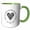 Green/White, variant on 3drose, Me - This Is What an Engineer Looks Like - Gift for Professionals, 15oz Mug