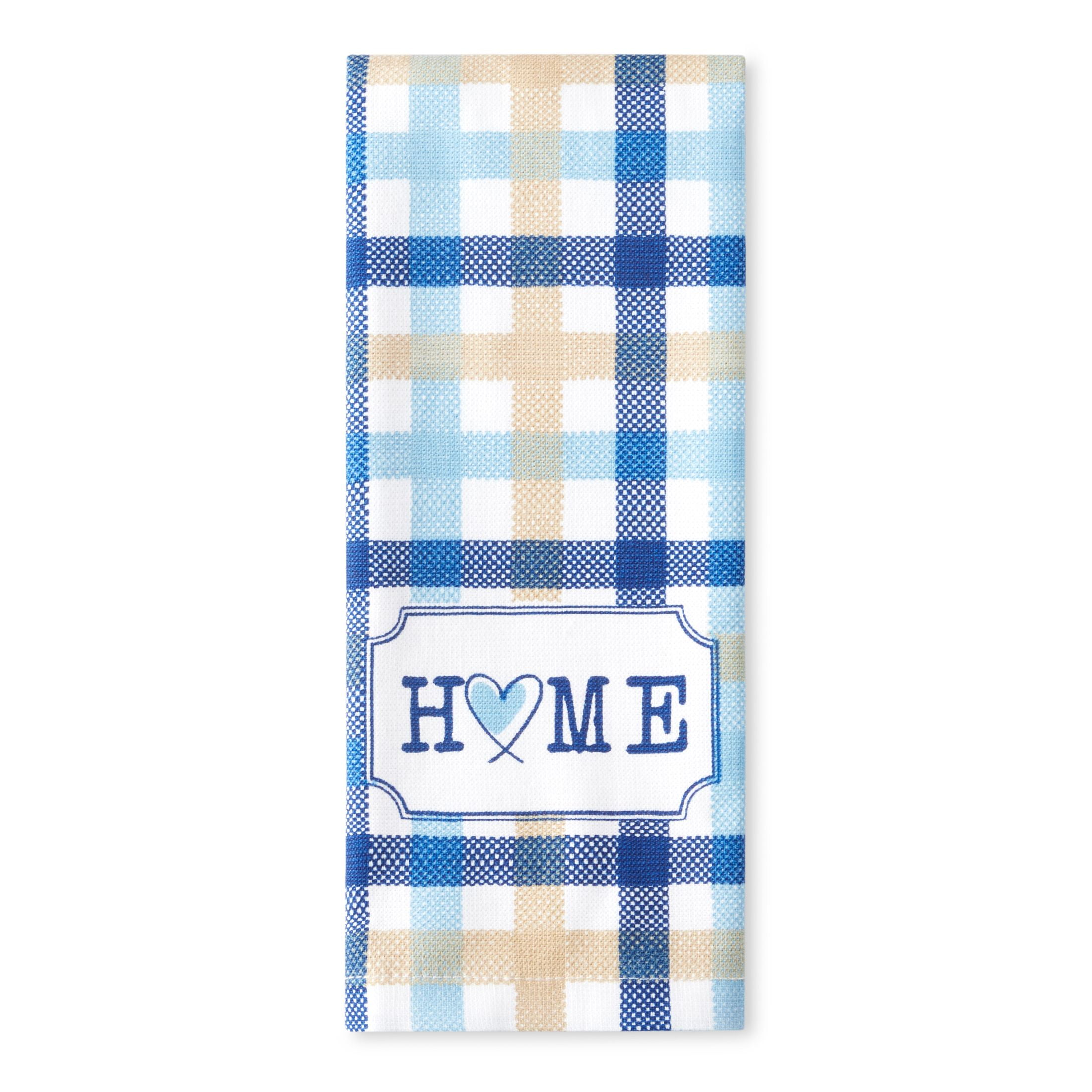 (3 pack) Mainstays Machine Wash Printed Cotton Kitchen Towel