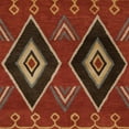 thumbnail image 6 of SAFAVIEH Heritage Josif Southwestern Wool Area Rug, Red/Multi, 9' x 12', 6 of 6
