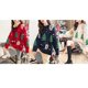 thumbnail image 5 of Suéter con estampado de árbol de Navidad para mujer, suéter de punto grueso con cuello redondo, Jersey cálido suave con estampado de árbol festivo, nuevo, 5 of 5