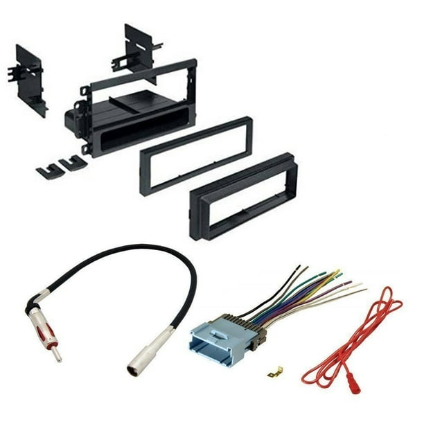 Car Stereo Cd Player Dash Install Mounting Kit Wire Harness Radio
