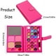thumbnail image 2 of Juguete de maquillaje infantil lavable para niñas, paleta de maquillaje, juguete de maquillaje infantil para niñas, set de maquillaje lavable para niños, regalo para niña de 3 años, 2 of 5