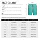 thumbnail image 3 of Fotbe Turquoise Glitter Pantalones Cortos de Pijama para Hombre, Ropa de Dormir, Pantalones de Pijama Cortos para Hombre-XX-Large, 3 of 6