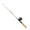 A, variant on Two Sections Ice Fishing Rod Replacement Short Fishing Rod Light Weight Small Short Sea Rod for Ice Fishing