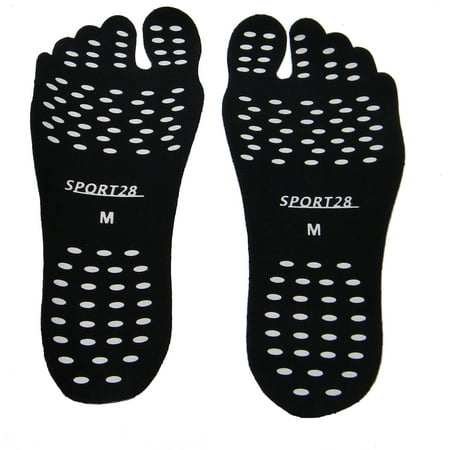 (2 pair) Daily use Bare Feet protection pads for summer sole protection of bare naked feet, Fun daily wear! Sticky feet