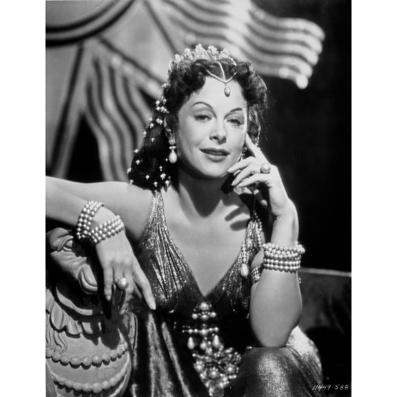 Hedy Lamarr wearing a costume Photo Print (8 x 10)