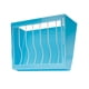 thumbnail image 2 of Comedero para heno de conejo, soporte para pasto, fácil instalación, contenedor para heno, alimentación para ardillas Azul, 2 of 9