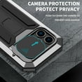 thumbnail image 5 of Allytech Rugged Case for iPhone 14 Pro (6.1 inch) 2022, Built-in Screen Protector Kickstand Camera Slide Cover Full Body Protective Dorp Test Anti-Scratch Case for iPhone 14 Pro 2022, Silver, 5 of 6