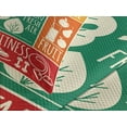 thumbnail image 4 of Ambesonne Fitness Quilted Bedspread Set 3 Pcs, Daily Life Chart Lettering, King Size, Multicolor, 4 of 5