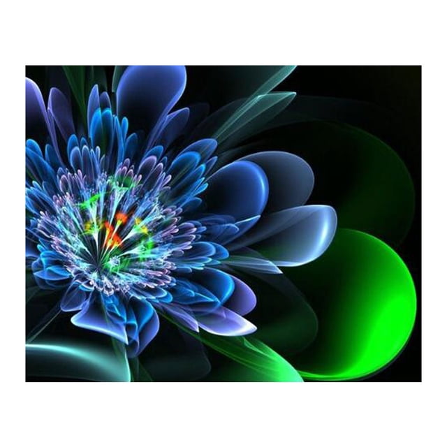 Inteprter Taladro completo DIY pintura de diamantes imágenes de bordado de diamantes de imitación de cristal seguro S9982 paisaje Artesanía #8074 Inteprter HA6552-06B