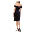 thumbnail image 2 of VINCE CAMUTO Womens Navy Sleeveless Knee Length Sheath Formal Dress Size: 2, 2 of 4