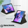 thumbnail image 6 of SaniMore Case for Lenovo Tab M10 10.1 inch 3rd Generation TB-328F, 360° Rotating Swivel Stand Anti-slip Strip Auto Sleep/Wake PU Leather Luxury Pattern Full-body Protective Shockproof Shell, Galaxy, 6 of 10