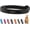 Dark Chocolate, variant on Rubber Cat Collar - Soft, Comfortable, and Lightweight Breakaway Collar with Name Tag Ring for Outdoor Cats and Sensitive Skin Kittens by General (6 ⅞" to 10 ¼", Orange)
