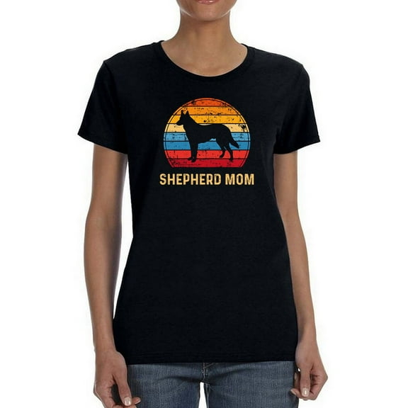 Sheperd Mom Women T-Shirt, Female 4X-Large