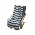 thumbnail image 4 of Navy Soft Flannel Fleece Blanket, Nautical Rope in Horizontal Style Marine Sea Life Ocean Pacific Art Print, Cozy Plush for Indoor and Outdoor Use, 70" x 90", Violet Blue and White, by Ambesonne, 4 of 6