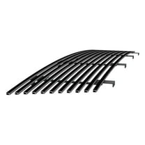 APS Premium Stainless Steel Black 8x6 Horizontal Billet Grille Insert Compatible with Ford Ranger 1998-2000 Main Upper N19-J74058F