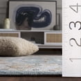 thumbnail image 5 of Safavieh Samarkand Rishika Oriental Area Rug, Light Blue/Sage, 6' x 9', 5 of 11