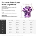 thumbnail image 5 of KLL Blue Lightning Print Men's Shirt Short Sleeve Button Down Summer Cuba Beach Shirts- XX-Large, 5 of 5