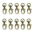 thumbnail image 4 of Keychain Clasp, 10Pcs Glossy Exterior 360 Rotation Lobster Clasp 1.3in  For Dog Collar For Hammock For Key Chain For Belts, 4 of 8