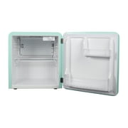 Magic Chef 0.7-cu. ft. 700-Watt Retro Countertop Microwave and 1.6-cu. ft. Energy-Star Certified Retro Mini Fridge Kit, Green